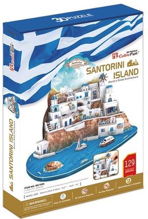 Cubicfun 3D Santorini Duży Zestaw (MC195H)