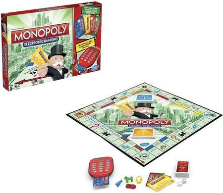 Hasbro Monopoly Electronic Banking, Multicolor [A7444] 