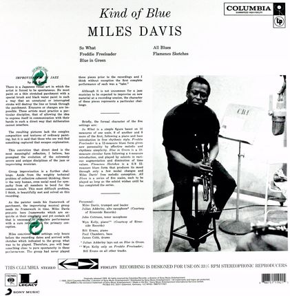 Płyta winylowa Miles Davis: Kind Of Blue (Winyl) - Ceny i opinie