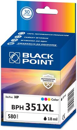 Black Point Hp Tusz Cb338Ee Oj 5780/5785 Kolor 14Ml (Cb338Ee/Bph351Xl) 