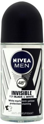 Nivea Dezodorant Antyperspirant Invisible Power Męski (Roll-On) 50ml 