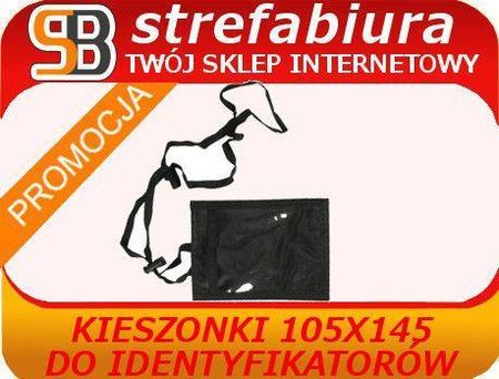 Opus Etui Kieszonki Z Taśmą Do Identyfikatorów Kart Kredytowych Dostępowych Na Identyfikator Holder  (O.Badge-Taś-105X145)