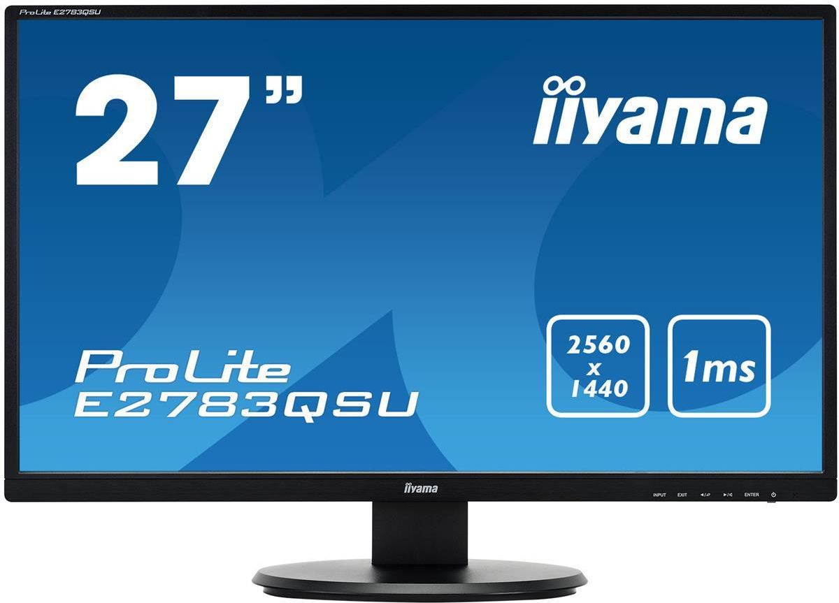 ディスプレイ・モニター本体 Iiyama prolite B2783QSU Amazon.co.jp: iiyama モニター ディスプレイ B2783QSU-B1 (27インチ