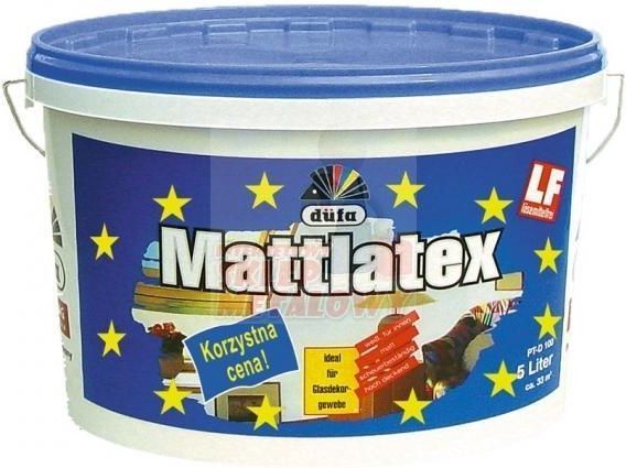 Farba DUFA DUFA Mattlatex biała 10L farba lateksowa (122102306-150 ...