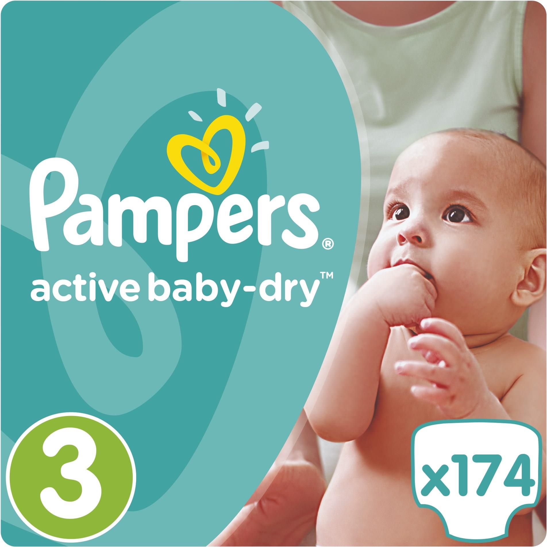 pampers active baby dry 4 174
