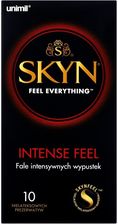 Zdjęcie Unimil Skyn Intense Feel Prezerwatywy Nielateksowe Z Wypustkami 10Szt - Lądek-Zdrój