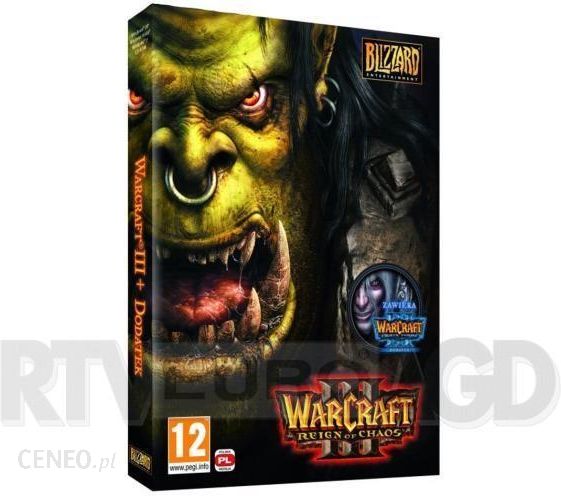 WarCraft III: Reign of Chaos Złota Edycja (Gra PC)