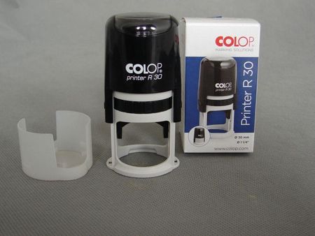 COLOP Printer R30 okrągła pieczątka z gumką średnica 30mm