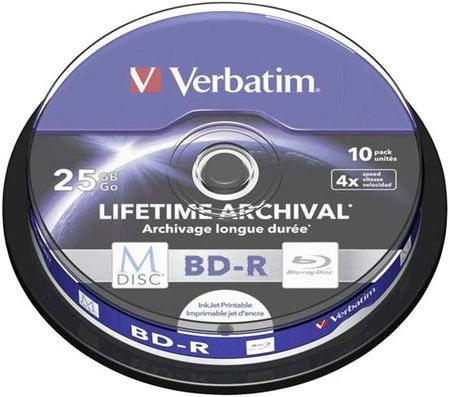 Verbatim M-Disc BD-R 25GB 10 Szt. (43825)