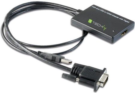 Techly Konwerter SVGA z audio USB na HDMI (301665)