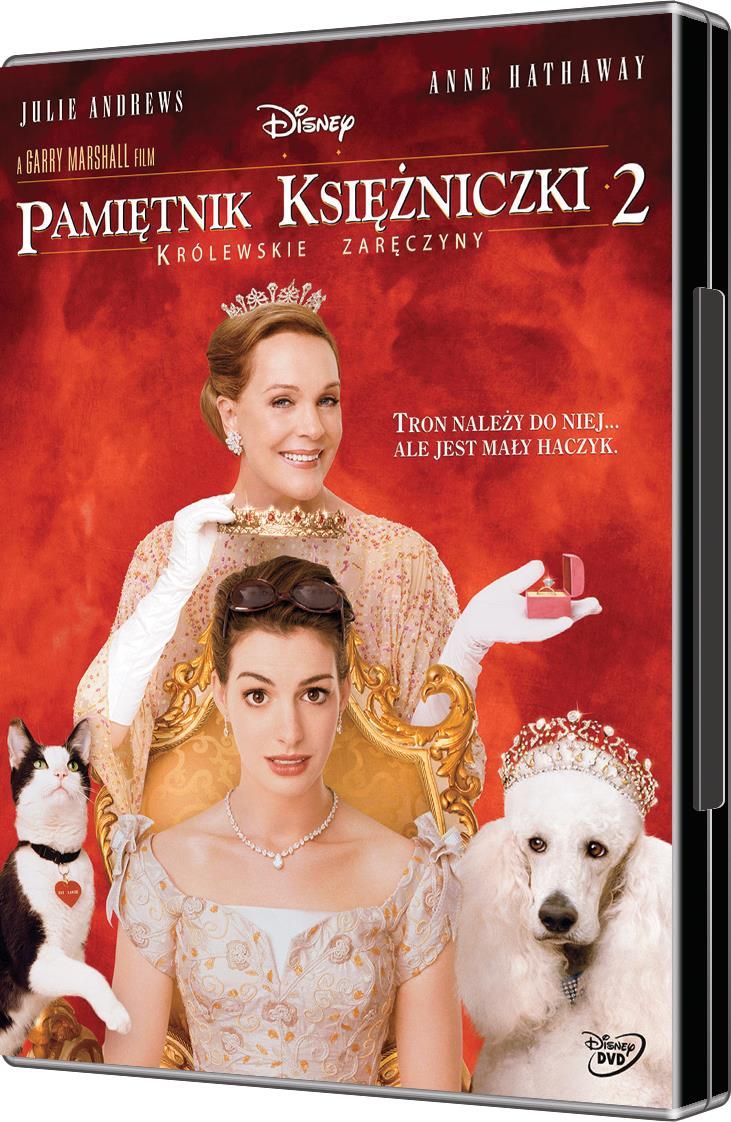 Film DVD Disney Pamiętnik księżniczki 2. Królewskie zaręczyny (DVD