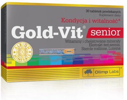Olimp Gold-Vit Senior 30 tabl. - zdjęcie 3 Olimp Gold-Vit Senior 30 tabl.