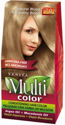 Venita Multicolor Farba Do Włosów Naturalny Blond Nr 7.0