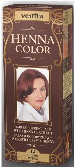  Venita Henna Color Ziołowa Odżywka Koloryzująca Do Włosów Saszetka 12 Wiśnia 30 G