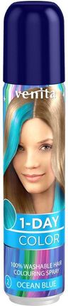 Venita 1-Day Color Spray Spray Do Koloryzacji Włosów Jednodniowy Morska Fala 50ml