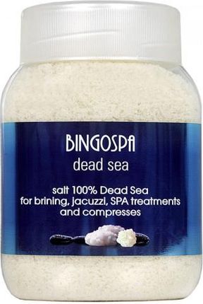 BINGOSPA Sól 100% Z Morza Martwego 1250G