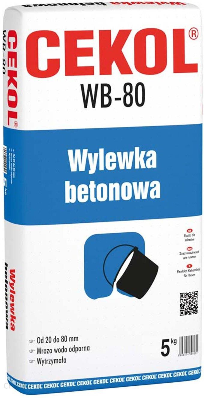  Cekol Wylewka Betonowa Wb-80 Wyl-Bet-05 5 kg ціна 10.98 zł - фотографія 2