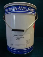 Zdjęcie Sherwin Williams FIRETEX FX2002 - biała farba ogniochronna, pęczniejąca opakowanie 20 l - Lublin