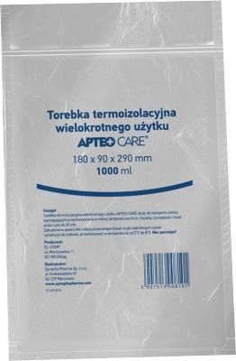 Synoptis Pharma Torebka Termoizolacyjna Apteo Care 180X90X290Mm