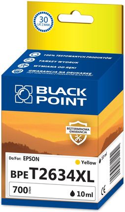 Black Point Zamiennik dla Epson C13T26344010 (BPET2634XL)