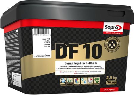 Sopro DF 10 1-10mm biały 10 2,5kg