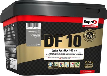 Sopro DF 10 1-10mm kamienno-szary 22 2,5kg