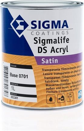 Sigma Sigma Coatings life Ds Acryl Satin Base Nw Baza 1L