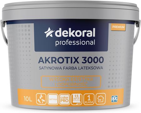 Dekoral Akrotix 3000 Baza Ln 10L 