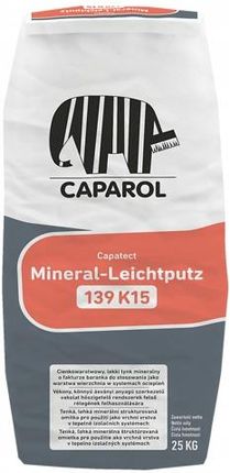 Caparol 139 Tynk Mineralny Lekki K20 2,0Mm 25Kg 