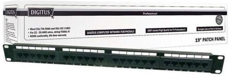 Digitus Professional Patch Panel Nieekranowany Rack 19" 2U 48 Portowy Kat. 6 Lsa Kompletny 15 Lat Gwarancji (Dn-91648U)