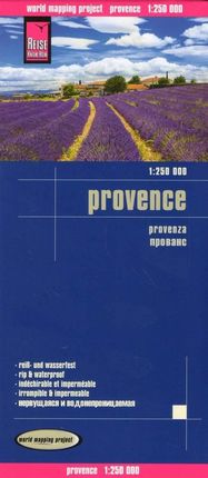 World Mapping Project Reise Know-How Landkarte Provence (1:250.000)