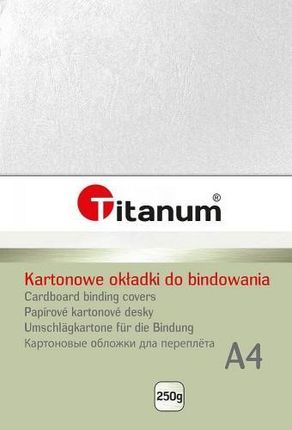 Titanum Okładka Do Bindow.250G A4 Biał