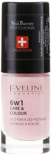 EVELINE Nail Therapy 6w1 Care&Colour, odywka do paznokci, Rose, 5ml