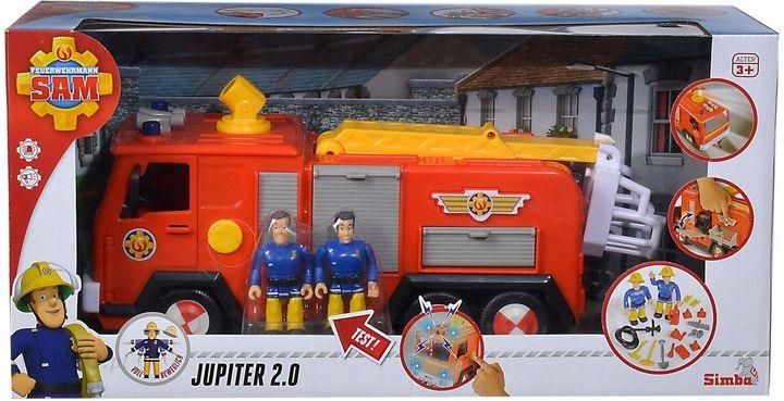 Dickie Toys Strażak Sam Zdalnie Sterowany Wóz Strażacki Jupiter (203099612) 