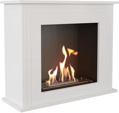 Zdjęcie Kratki Biokominek June Biały  - Kraków