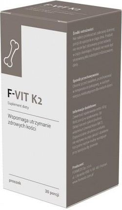 Formeds F-Vit K2 Witamina K2 Mk-7 + Korzeń Cykorii 30porcji 48g