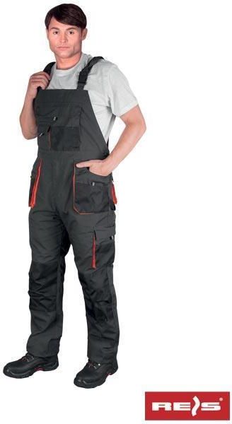 REIS Herren Foreco-t Arbeitshose - Robust & Funktional Mit Knieschutztaschen (1er Pack)