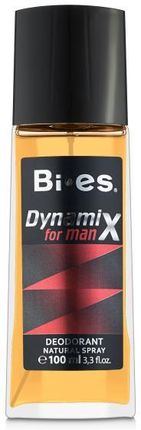 Bi-Es Dynamix Czarny Dezodorant W Szkle 100ml 