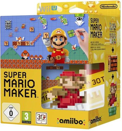 Super Mario Maker + Amiibo + Artbook (Gra Wii U)