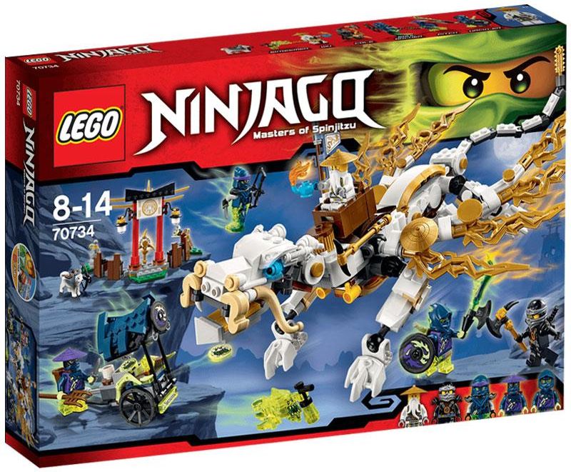 Klocki Lego Ninjago Smok Mistrza Wu 70734 Ceny I Opinie Ceneopl