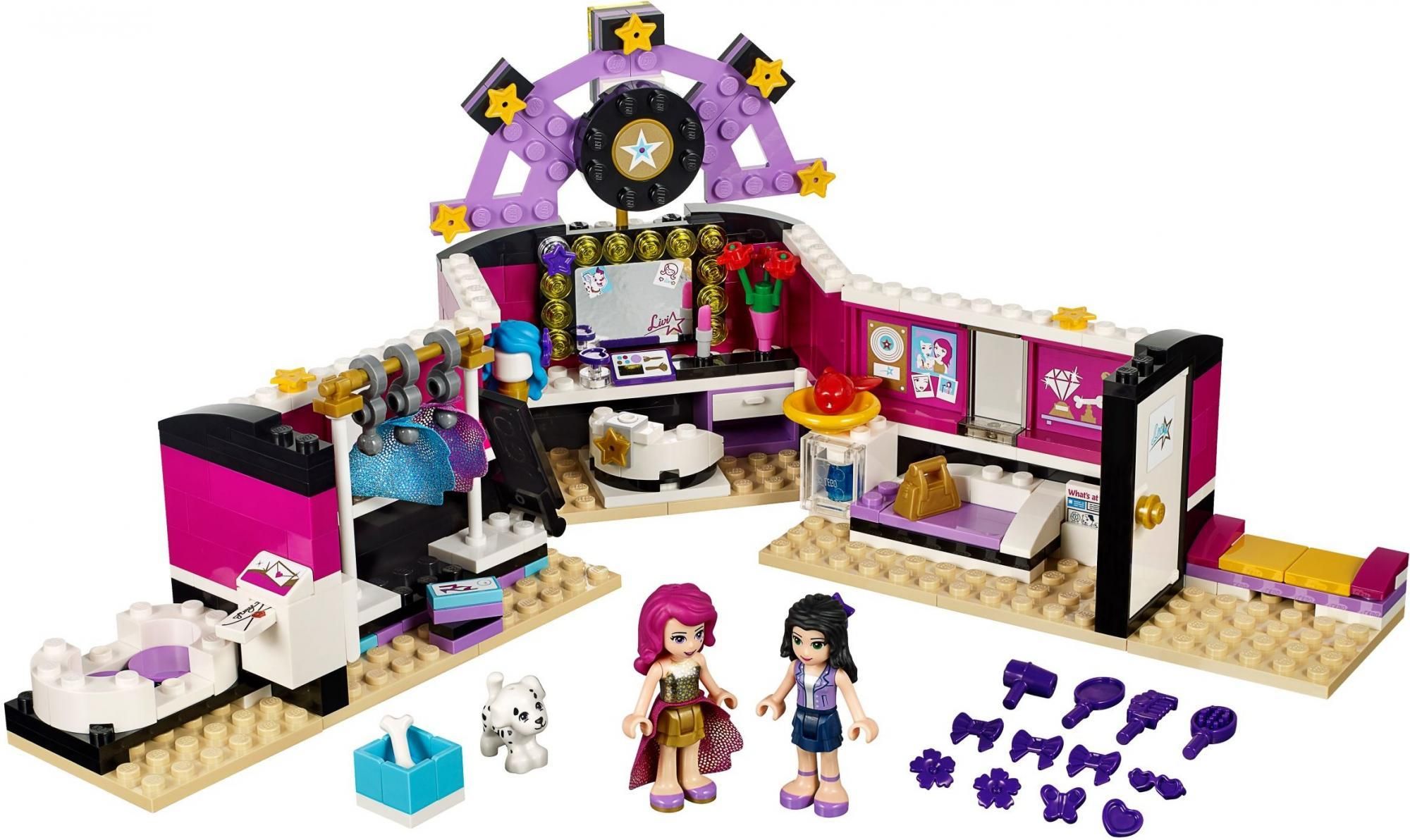 Lego Friends Garderoba Gwiazdy Pop 41104