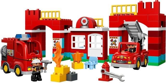 Klocki Lego Duplo Remiza Strażacka 10593 Ceny I Opinie Ceneopl