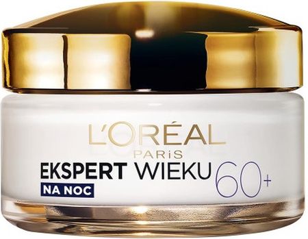 Krem L’Oreal Paris Ekspert Wieku Przeciwzmarszczkowy odbudowujący 60+ na noc 50ml