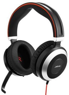Jabra Evolve 80 Ms Duo Usb Headband Active Noise Cancelling Usb 7899-823-109