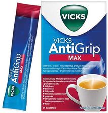 VICKS ANTIGRIP MAX Granulat na grypę i przeziębienie 14sasz. - zdjęcie 1