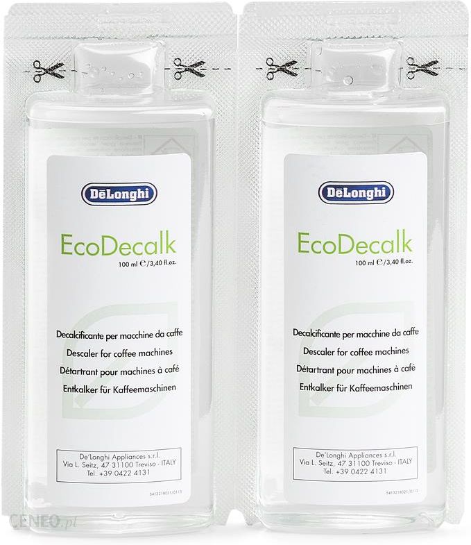 DeLonghi EcoDecalk Mini Descaler 2x100ml - 5513296011