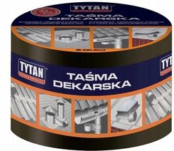 Zdjęcie TYTAN PROFESSIONAL RS TAPE Taśma dekarska uszczelniająca wzmocniona 15 cm x 10 m brązowy - Imielin