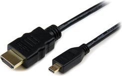 Zdjęcie Startech Kabel Hdmi- Hdmi Micro 1M Czarny Ethernet - Gdynia