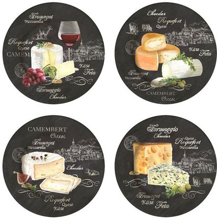 Nuova R2S Talerze Deserowe World Of Cheese (woch463)
