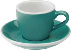 Zdjęcie Loveramics Egg Filiżanka i spodek Espresso 80 ml Teal (C08849BTE) - Karczew